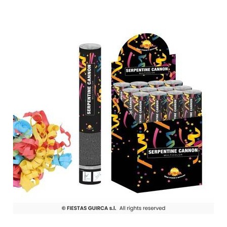CANNONE SPARA STELLE FILANTI 30cm MULTICOLORE #