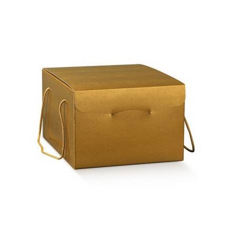 SCATOLA SEGRETO C/COR 29x35,5x19,5cm SKIN ORO