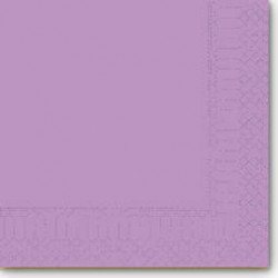 TOVAGLIOLI 24x24cm D.V. LILLA 100pz FATO
