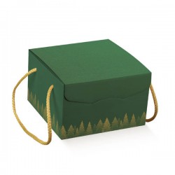 SCATOLA SEGRETO C/COR 24,5x24,5x18 GREEN FOREST