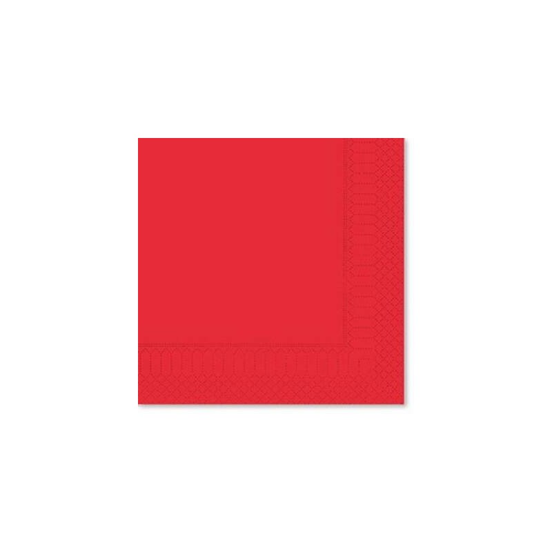 TOVAGLIOLI 24x24cm D.V. ROSSO 100pz FATO