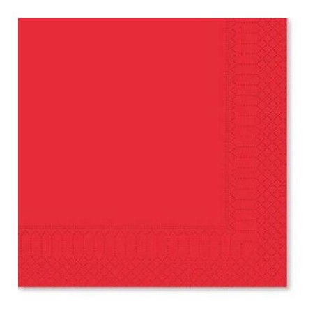 TOVAGLIOLI 24x24cm D.V. ROSSO 100pz FATO