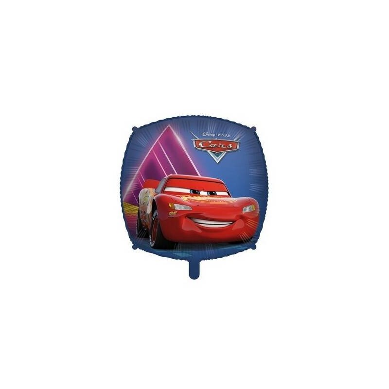 PALLONE MYLAR QUADRATO CARS 45cm