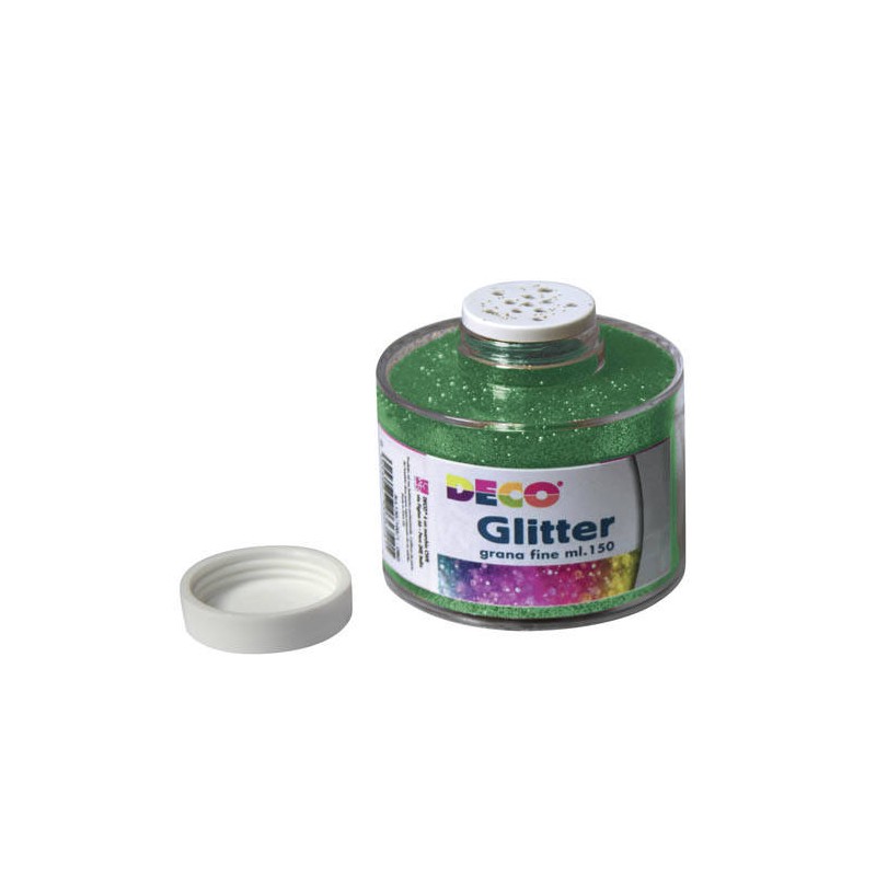 GLITTER BARATTOLO 150gr VERDE CWR
