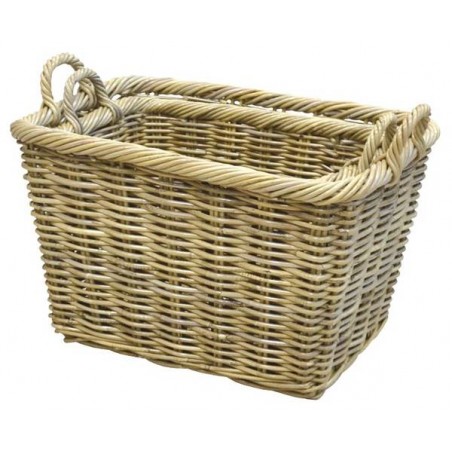 CESTO RETTANGOLARE PORTALEGNA C/FODERA SET 1/2 62x42x38cm CE001332