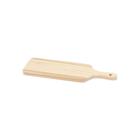 TAGLIERE IN LEGNO C/MANICO 37x11x1,5cm