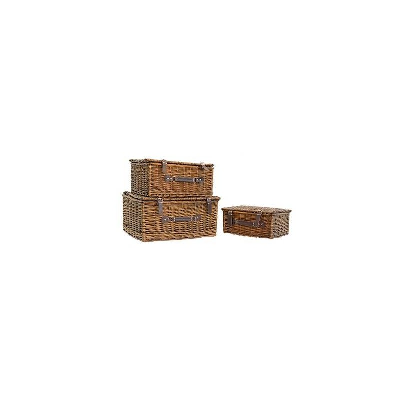 BAULE VALIGETTA C/MANICO MIS.1  50x38x23cm BROWN CEN02749