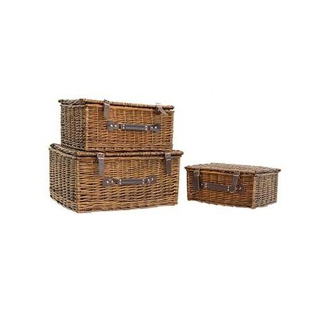 BAULE VALIGETTA C/MANICO MIS.1  50x38x23cm BROWN CEN02749