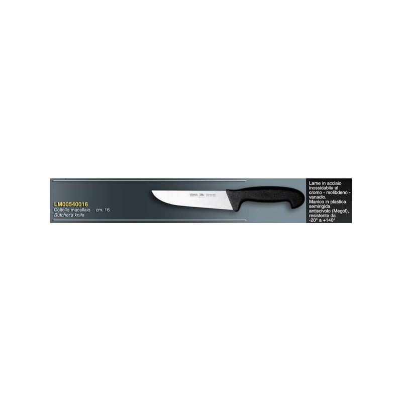 COLTELLO MACELLAIO MEGOL 16cm