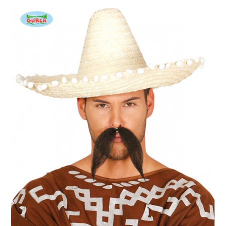 SOMBRERO MESSICANO IN PAGLIA 45cm