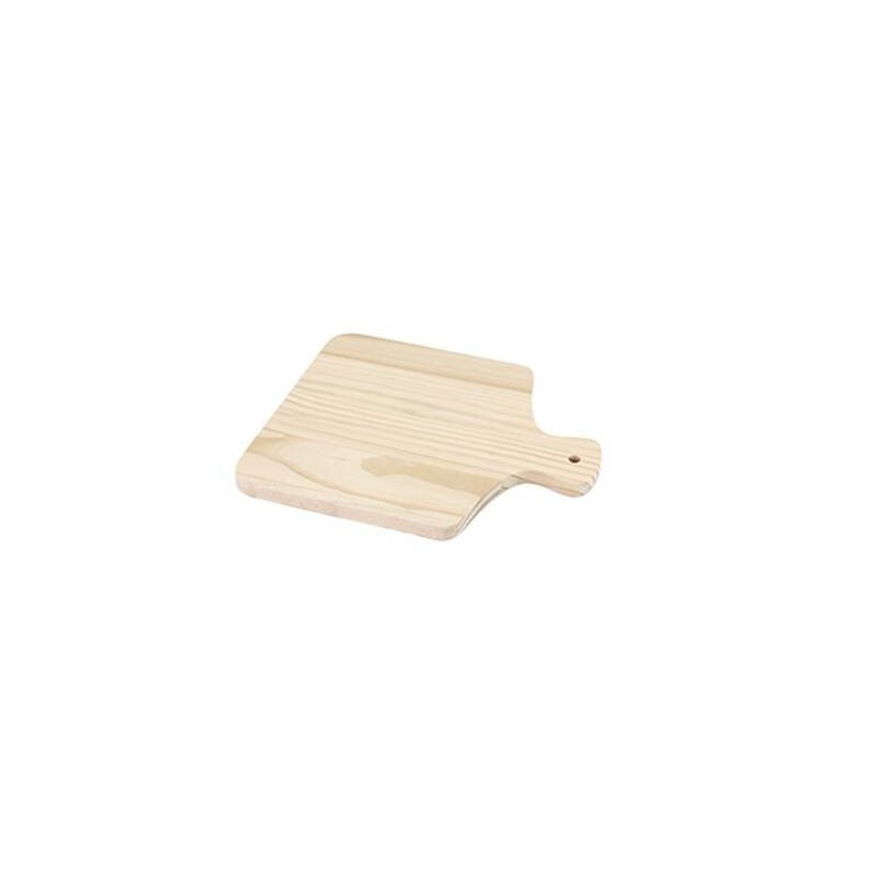 TAGLIERE IN LEGNO C/MANICO 28,5x24x1,5cm