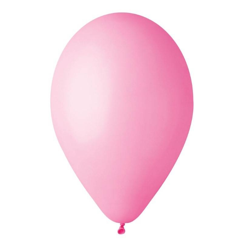 PALLONCINI LATTICE MEDIUM 10 26cm 100pz ROSA