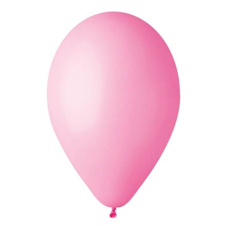 PALLONCINI LATTICE MEDIUM 10 26cm 100pz ROSA