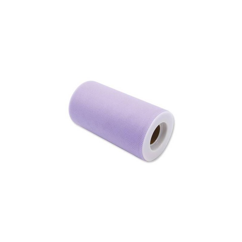 TULLE ROTOLO cm12,5x25mt GLICINE BIG