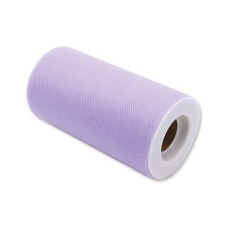 TULLE ROTOLO cm12,5x25mt GLICINE BIG