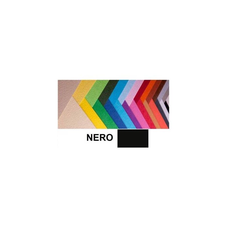 CARTONCINO BRISTOL 70x100cm 200gr NERO FABRIANO