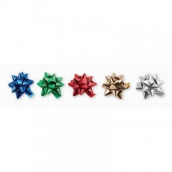 MICROSTELLE ADESIVE SPLENDID 4170 mm5 ø2,5cm COLORI ASS.TI 100pz