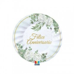 PIATTI DESSERT ø20cm FELICE ANNIVERSARIO EUCALIPTO 6pz