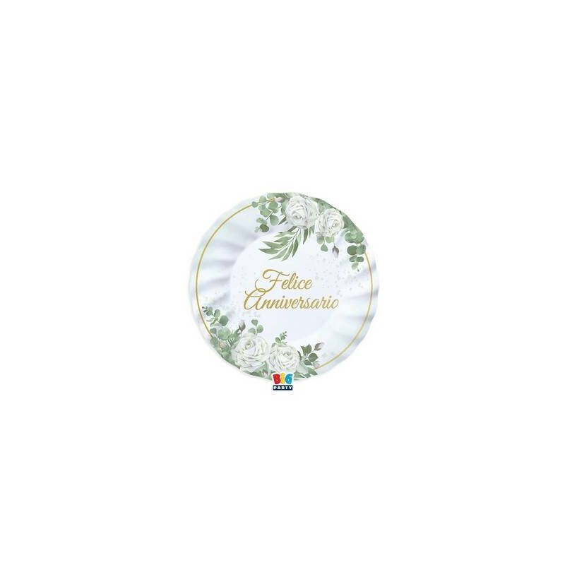 PIATTI DESSERT ø20cm FELICE ANNIVERSARIO EUCALIPTO 6pz