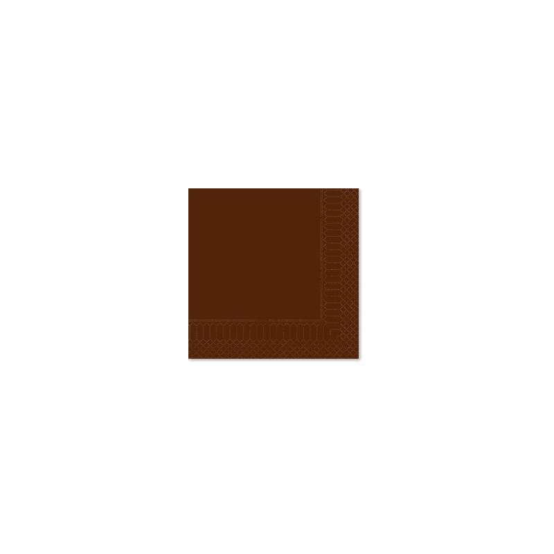 TOVAGLIOLI 40x40cm D.V. CIOCCOLATO 50pz FATO