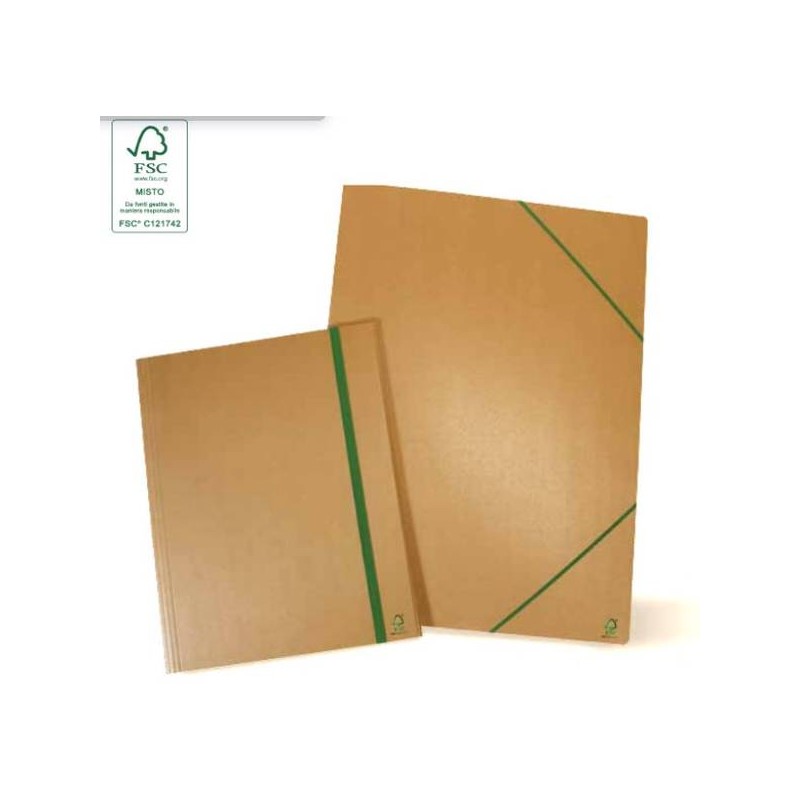 CARTELLINA C/ELASTICO AGLI ANGOLI GRANDI FORMATI 50x70cm FSC