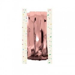 TENDA IN FOIL A LAMINE LARGHE 94x244cm ROSE GOLD