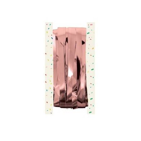 TENDA IN FOIL A LAMINE LARGHE 94x244cm ROSE GOLD
