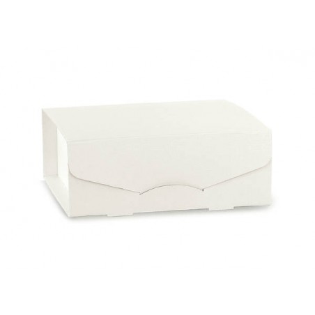 SCATOLA GIFT BOX 23x23x10cm FIBRA BIANCO