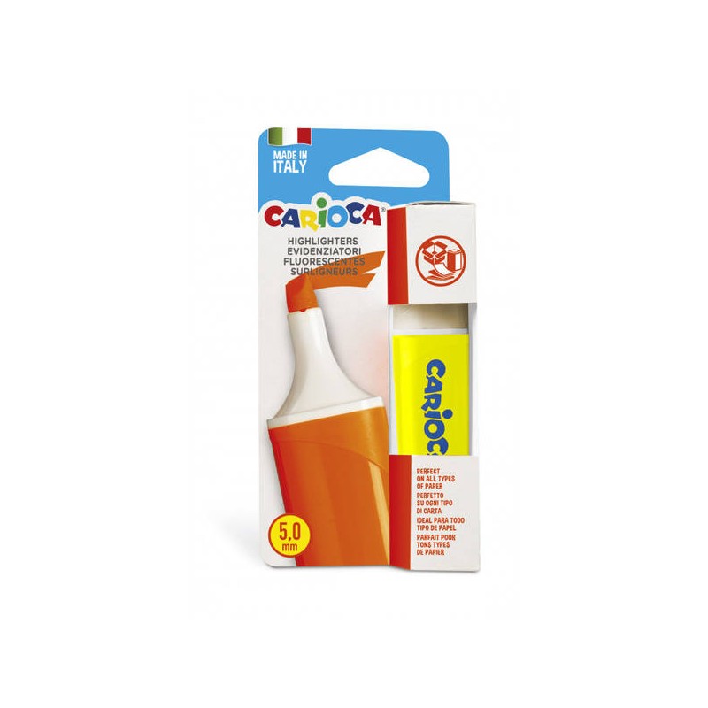 CARIOCA EVIDENZIATORE MEMOLIGHT GIALLO 1pz