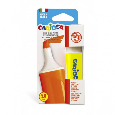 CARIOCA EVIDENZIATORE MEMOLIGHT GIALLO 1pz