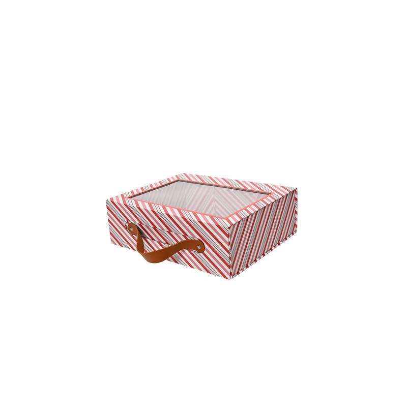 VALIGIA IN CARTONE CON CHIUSURA METALLICA 28x8x22cm