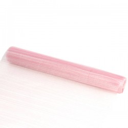 RUNNER cm30x3mt ORGANZA RIGHE ROSA
