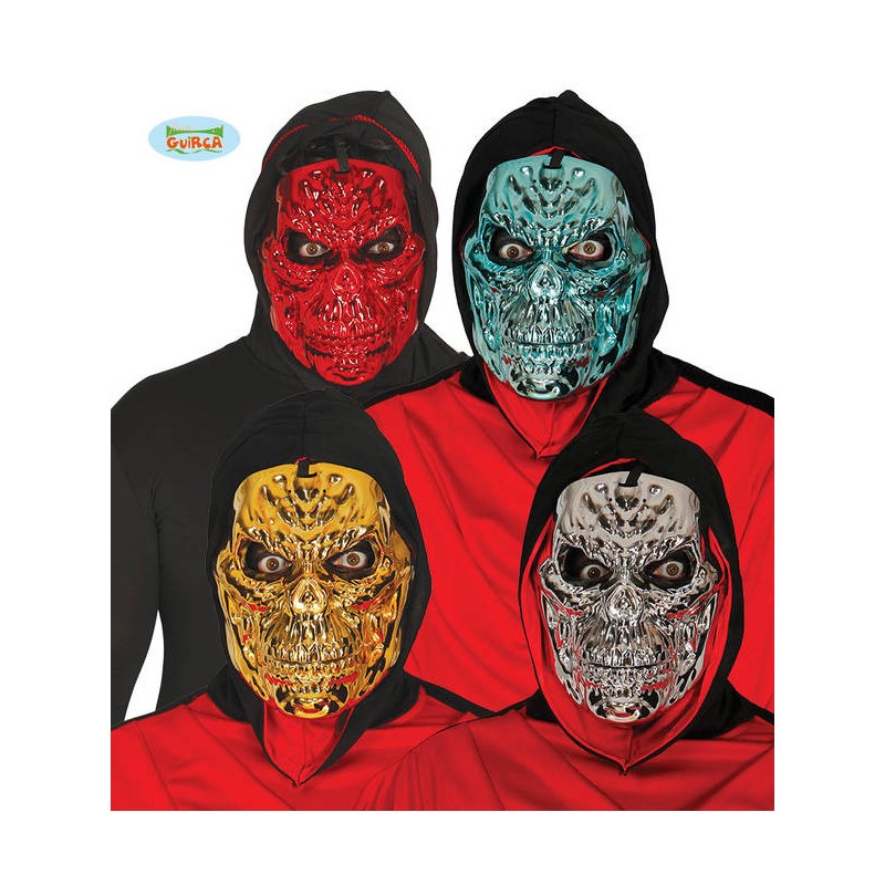 MASCHERA METALLIC ASSORTITE PVC