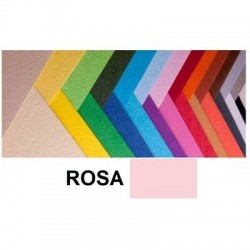 CARTONCINO BRISTOL 50x70cm 200gr ROSA FABRIANO
