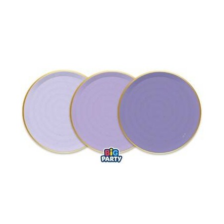 PIATTI DESSER ø18cm RUSTIC AMETISTA 6pz