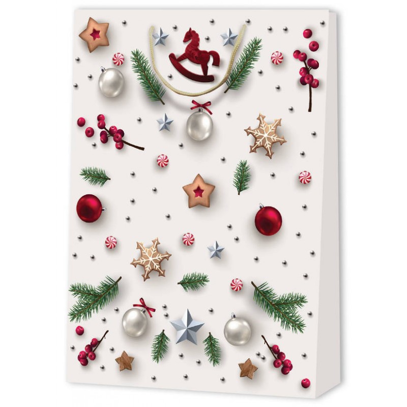 BORSA GIFT CRAFT JUMBO 33+10,2x45,7cm (2ASS.)