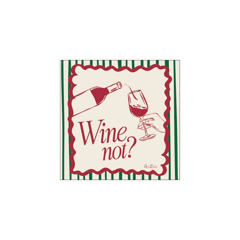 TOVAGLIOLI 33x33 WINE NOT? 16pz