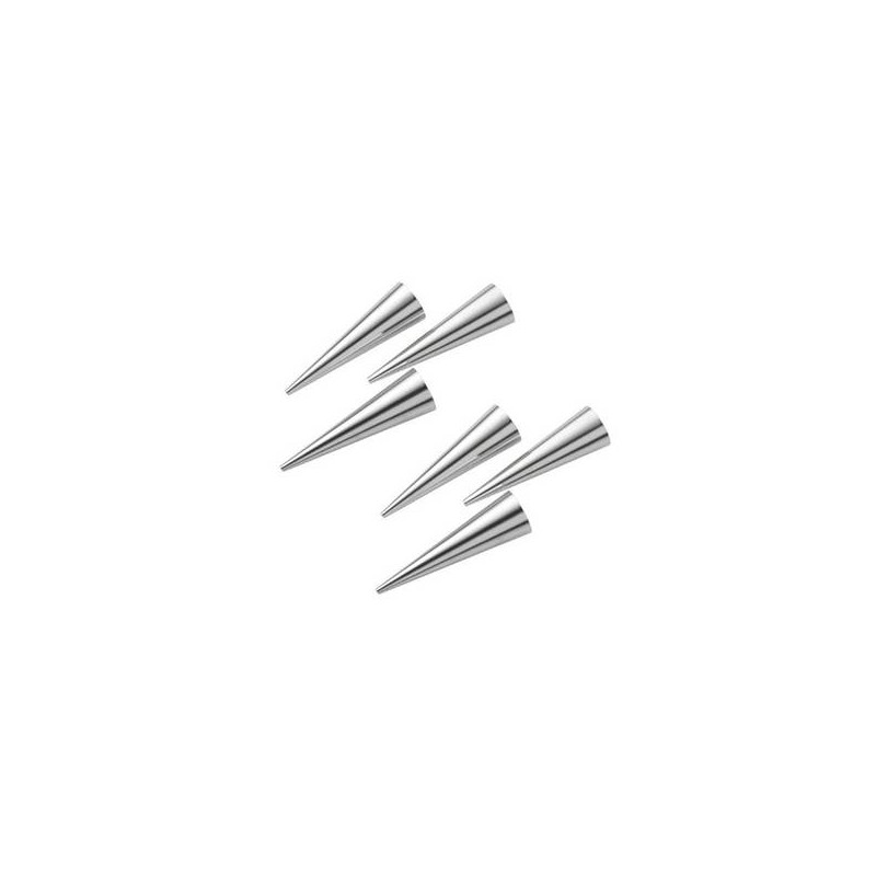 FORMA CONO INOX MIGNON 8,5X2,5cm 6pz