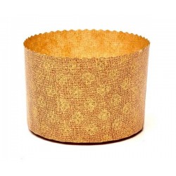 FORMA COTTURA PANETTONE ALTO 500gr ø134x95mm 5 PEZZI
