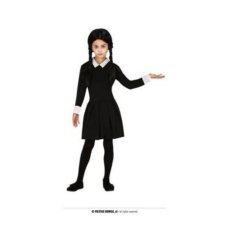 COSTUME BAMBINA GOTICA 5-6 anni