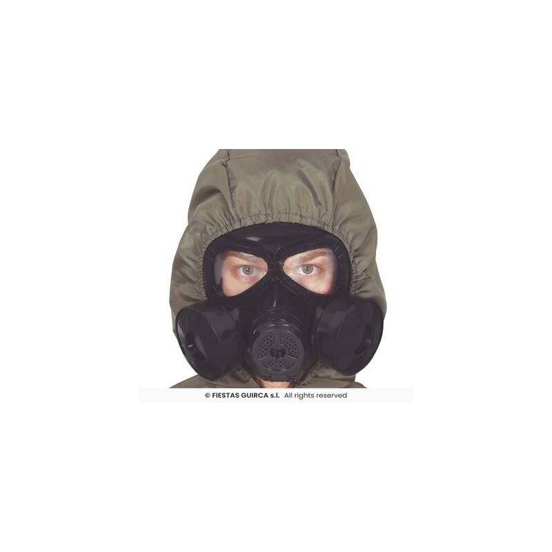 MASCHERA ANTI GAS PVC