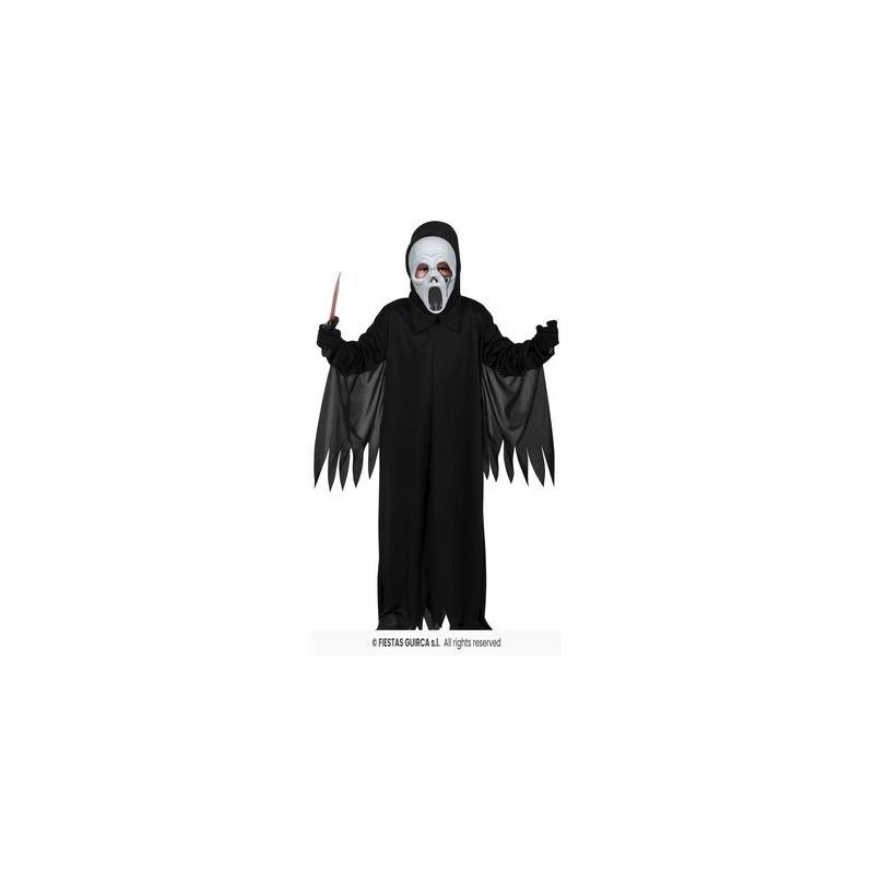 COSTUME BAMBINO GHOST ASSASSINO 7-9 anni