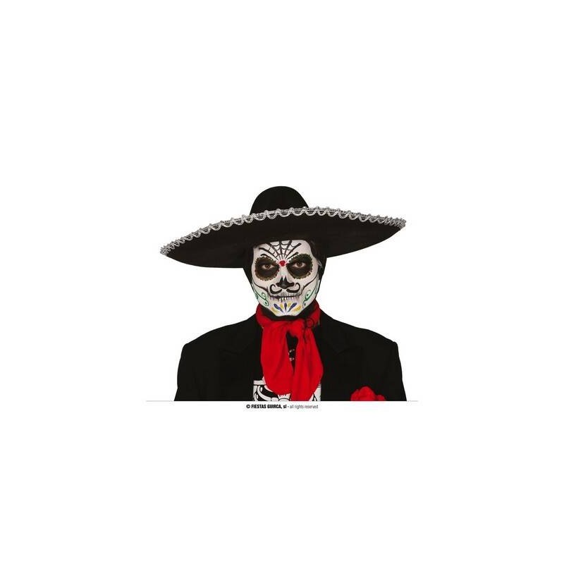 SOMBRERO IN FELTRO DIA DE LOS MUERTOS 50cm