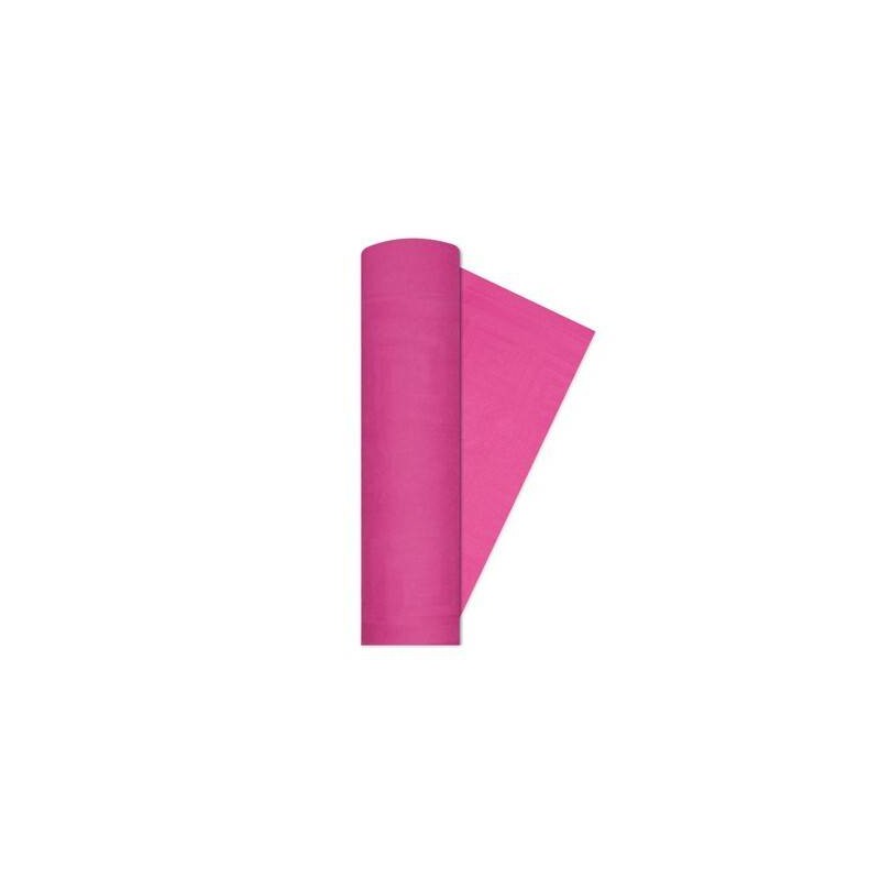 TOVAGLIA ROTOLO 1,20x5mt DAMASCATA FUCSIA BIG PARTY