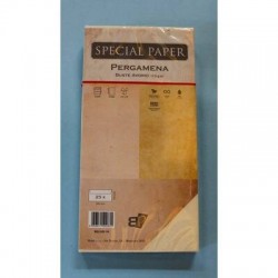 BUSTE 11x22 PERGAMENA AVORIO gr.110 25pz