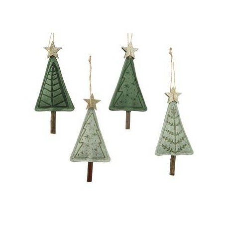 APPENDINO ALBERO IN FELTRO h14cm 4 mod. ass