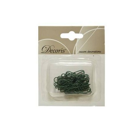 GANCI VERDI PER PALLINE 75pz