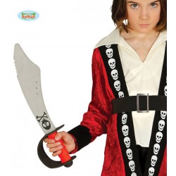 SPADA PIRATA BAMBINO IN GOMMA EVA