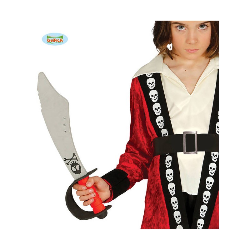 SPADA PIRATA BAMBINO IN GOMMA EVA