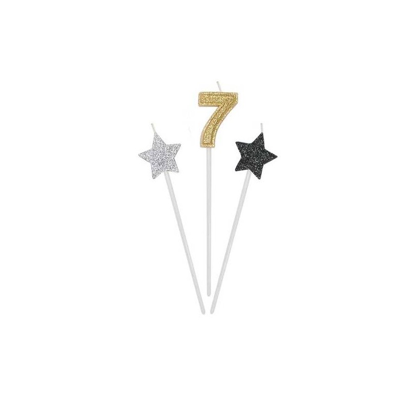 CANDELINE PICKS PRESTIGE 3pz 16cm N°7